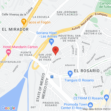 A & M Nature Brand map