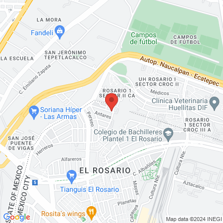 Aguirre Team Martial Academy map