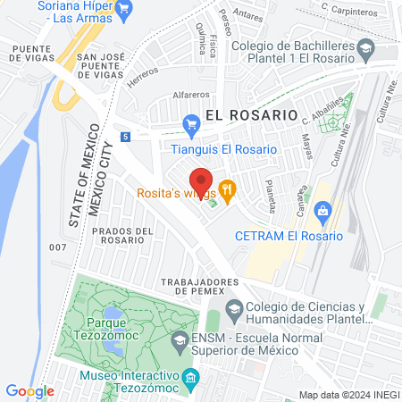 Odontología integral Teaaciztli map