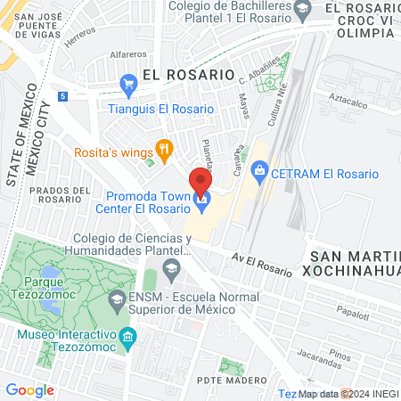Dentista Viridiana Navarrete map