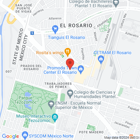 Clínica Veterinaria Tochtli map