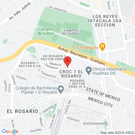 Veterinaria Arush map