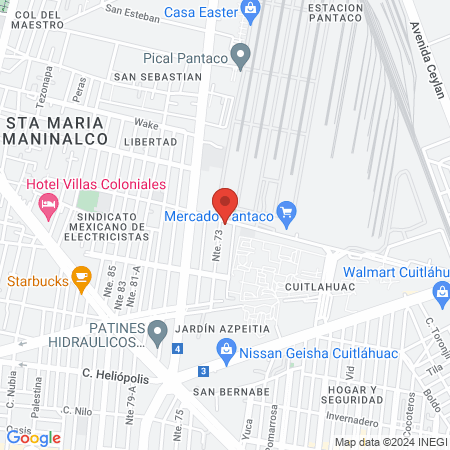 Oveja negra Barber studio map