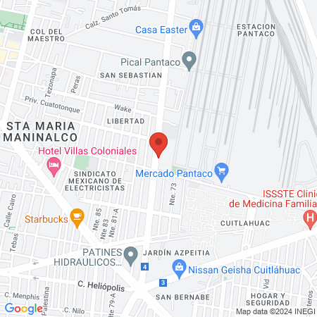 CONSULTORIO DENTAL ITZAYDENTAL map