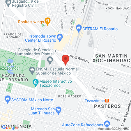 Dra. Isis Aglae Flores Herrera, Radiólogo map