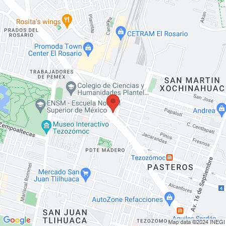 Clínica veterinaria k-chorros map