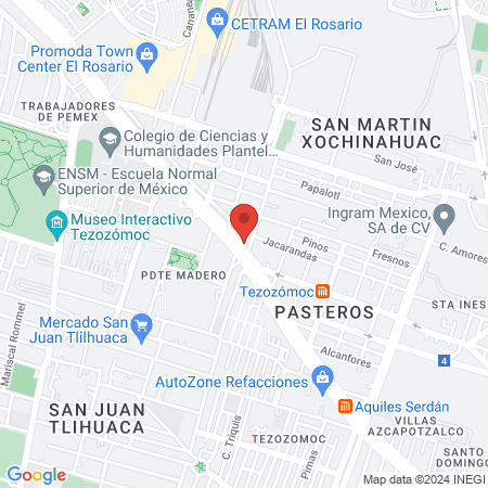 CLÍNICA VETERINARIA PARQUE VIA map