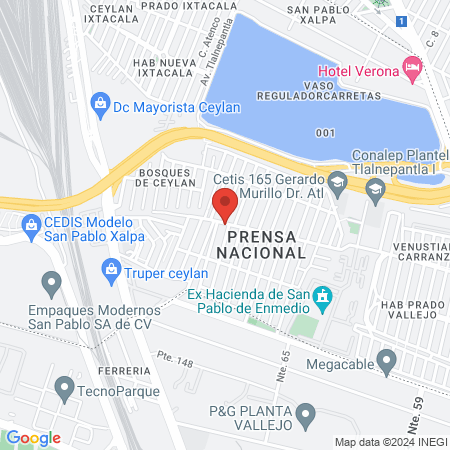 Peluquería Unisex Nataly map