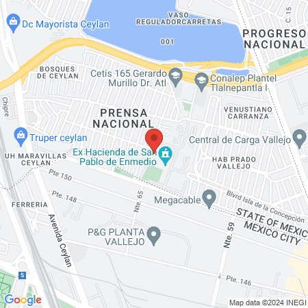 "La Jaula" Barber Studio map