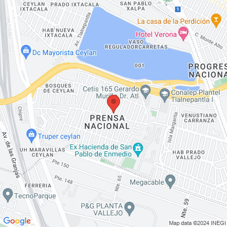 Equipos especializados map