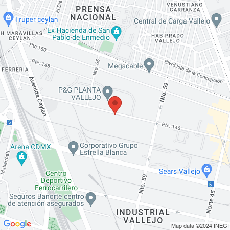 Coordinación de Abastecimiento y Equipamiento Estado México Oriente map