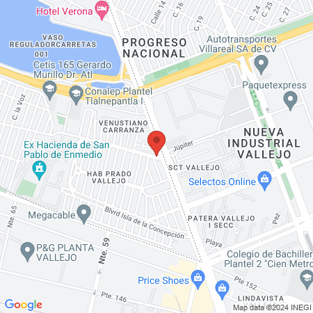 Hospital San Martin de Porres map