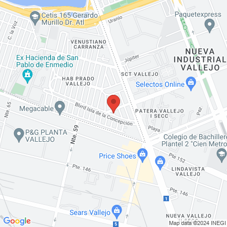 Isla De Los Animales map