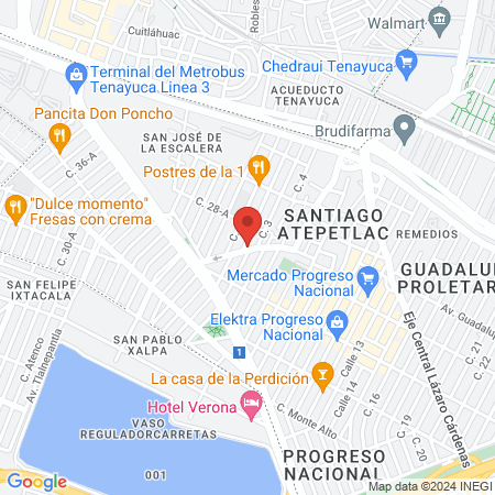 Dra. Guadalupe Jeyser map