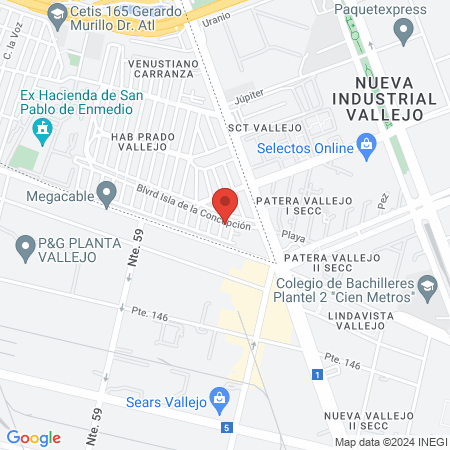 Odontología Integral Dra. Martha Hernández map