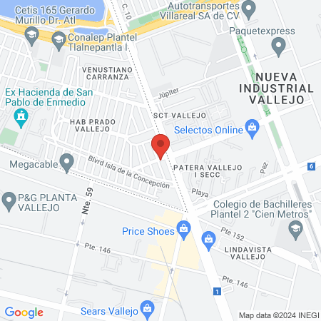 DEPOSITO DENTAL PRADO map