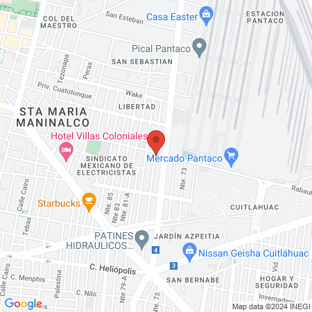AGM ESTUDIO estetica & barberia map