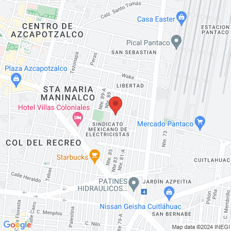 Dentista Fernanda Garduño map