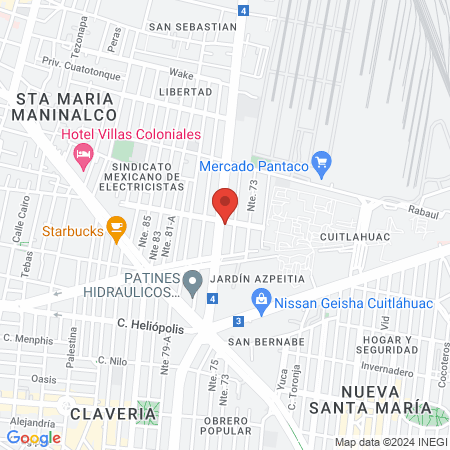 Consultorios de Medicina General del Sector Privado map