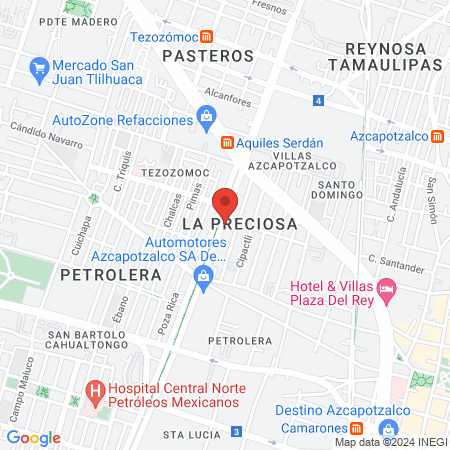 Salon de belleza map