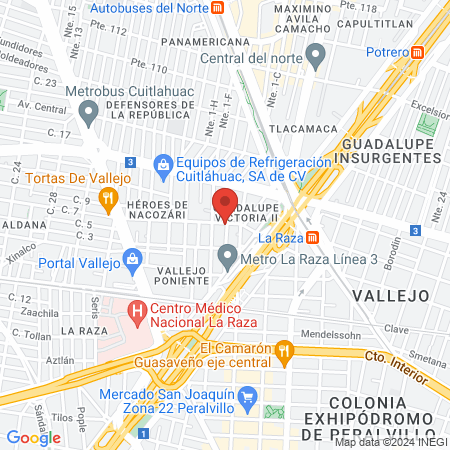 asociacion de Kick Boxing UKB cdmx map