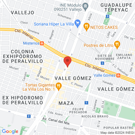 Avalon Fitness Gym map