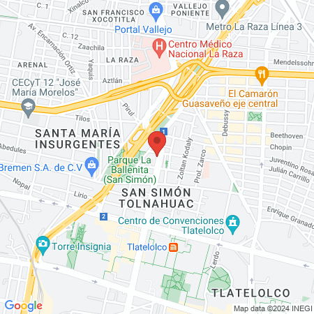 CONSULTORIO DENTAL UNAM ORTODONCIA map