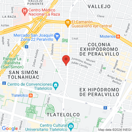 Dentista - Central Clínic map