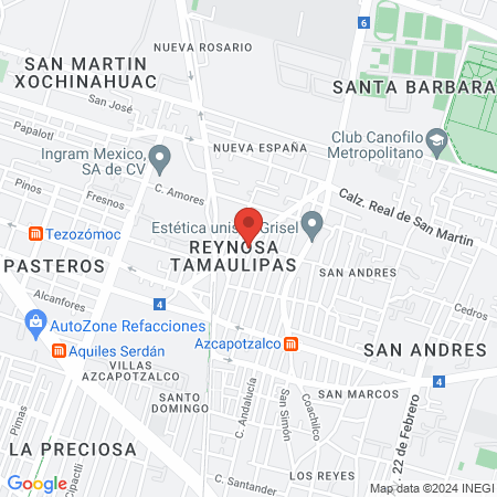 Bicho Barber y Uñas Daly map