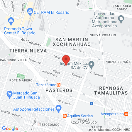 BarberStoreMx map