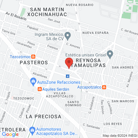 RC Dental Azcapotzalco map