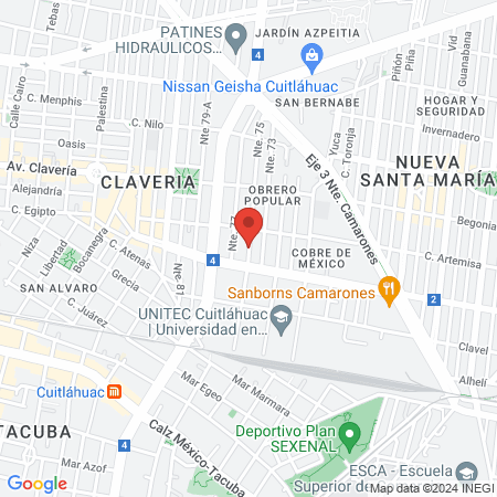 Consultorio & Laboratorio Dental Cuitláhuac map