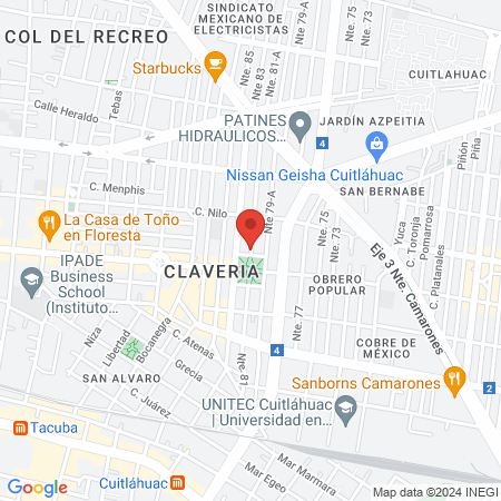 Dr. Manuel Alberto Crail Chávez map
