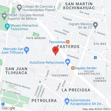 Estética Natural’s map