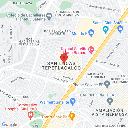 Revolución Centro Fitness map