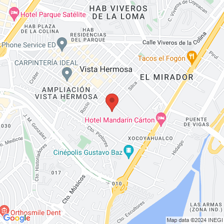 Servimedic Florencia map