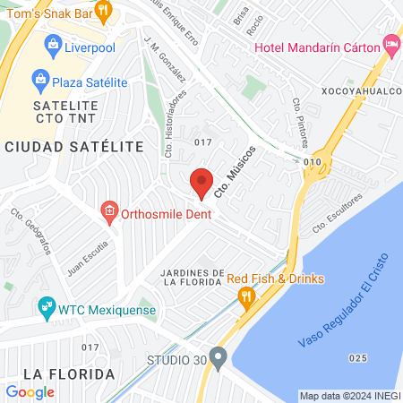 Dr. Erwin H. Contreras Cedí map