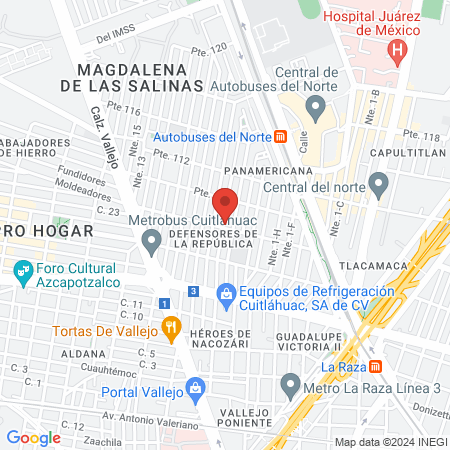 Dr. Gerardo Daniel León Cal Y Mayor map