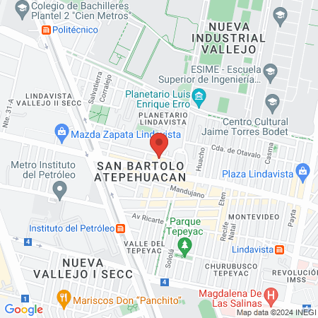 La Familia Barbería map