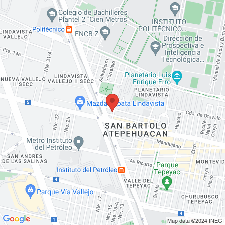 Consultorios dentales del Sector Privado map