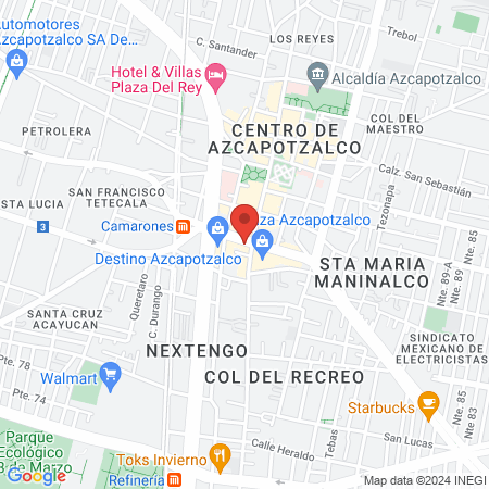 Veronica Alejandra Garcia Cruz Médico General Azcapotzalco map