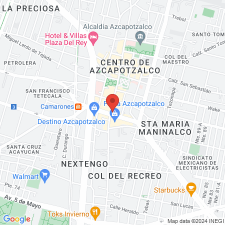 Salud en Mujeres Mexico map