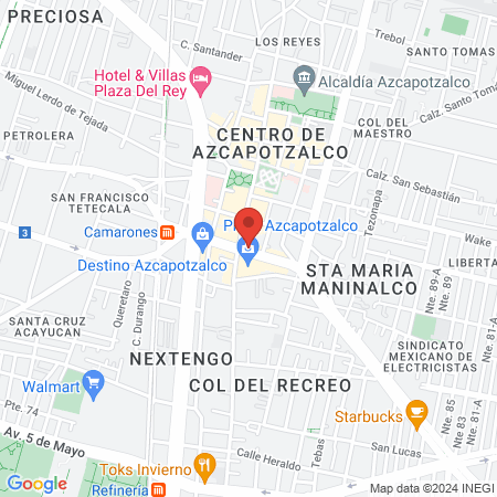 Dr. Magaña - Uroadvance Azcapotzalco map