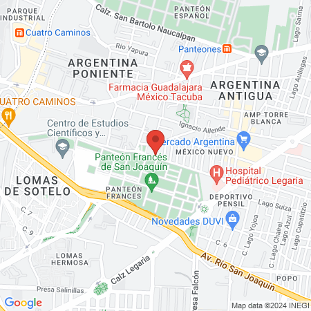 Physis Movimiento map