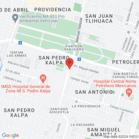 Dental Studio Azcapotzalco map