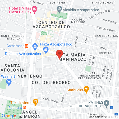 Sala de belleza MAROB map