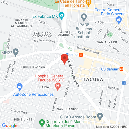 Peluquería blanco y negro map