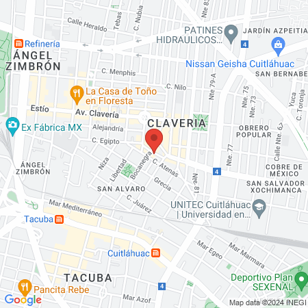 Psic. Jonathan Herrera Zamorano map