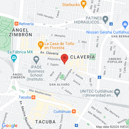 Maxilofacial Clave Dental. Romero jasso. map