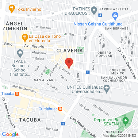 USANA Distribuidor Independiente Unidad Médica Promedic map
